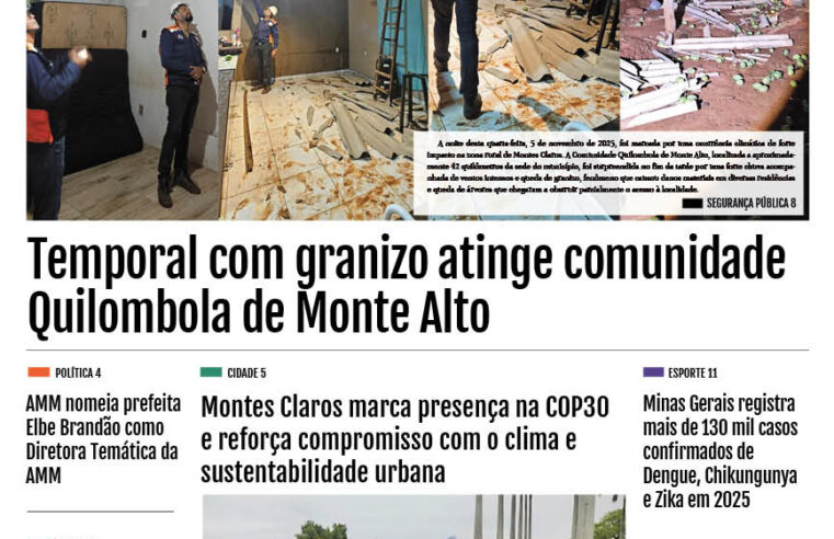 JORNAL DIÁRIO, 7 DE NOVEMBRO DE 2025 EDIÇÃO