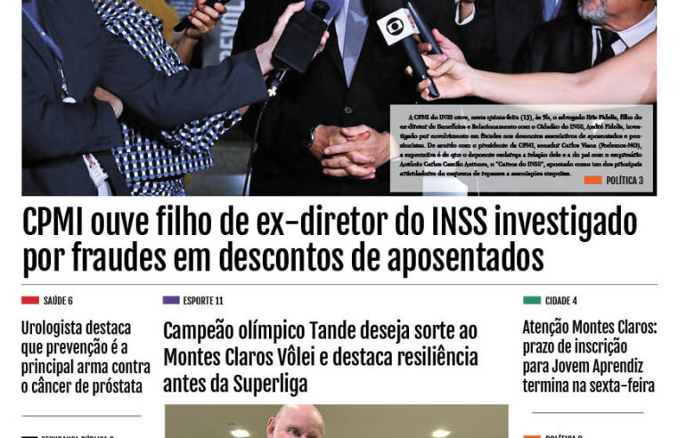 JORNAL DIÁRIO, 13 DE NOVEMBRO DE 2025 EDIÇÃO