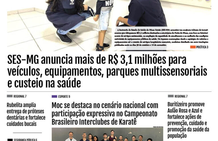JORNAL DIÁRIO, 24 DE NOVEMBRO DE 2025 EDIÇÃO
