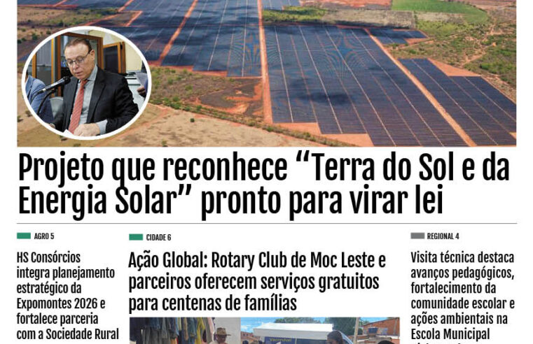 JORNAL DIÁRIO, 29 E 30 DE NOVEMBRO DE 2025 EDIÇÃO