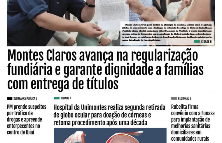 JORNAL DIÁRIO, 19 DE DEZEMBRO DE 2025 EDIÇÃO