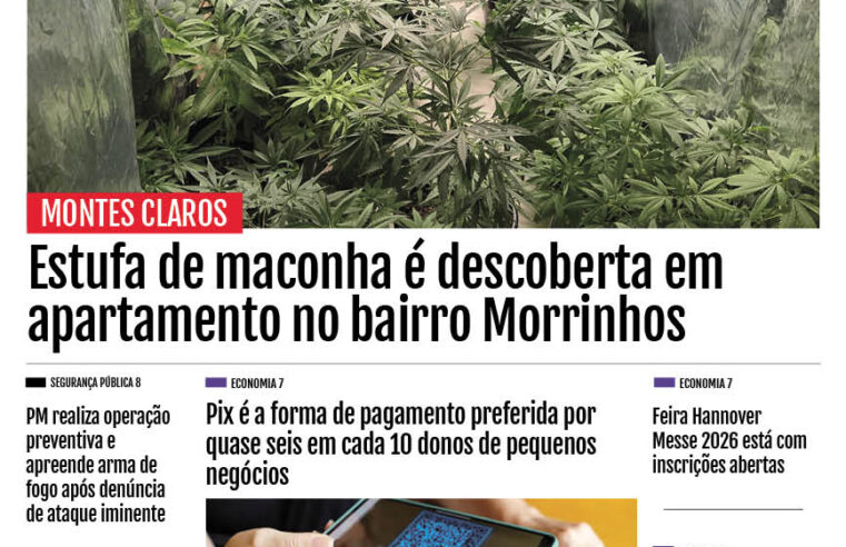 JORNAL DIÁRIO, 8 DE JANEIRO DE 2026 EDIÇÃO