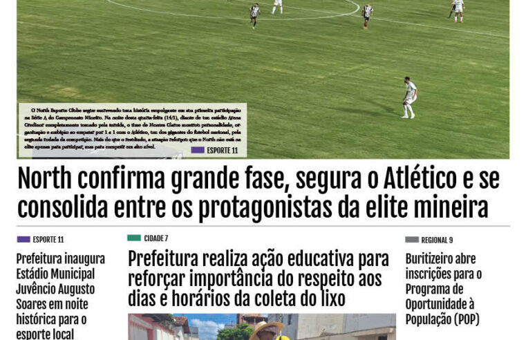 JORNAL DIÁRIO, 15 DE JANEIRO DE 2026 EDIÇÃO