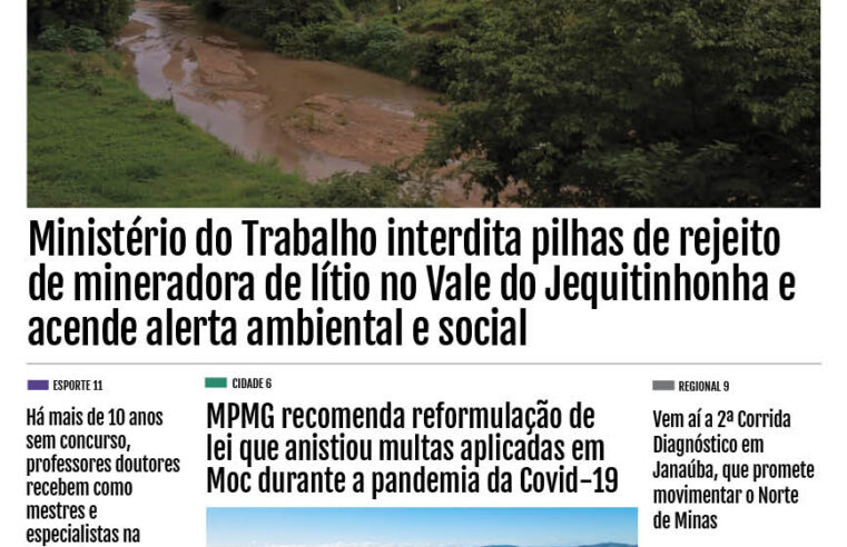 JORNAL DIÁRIO, 16 DE JANEIRO DE 2026 EDIÇÃO