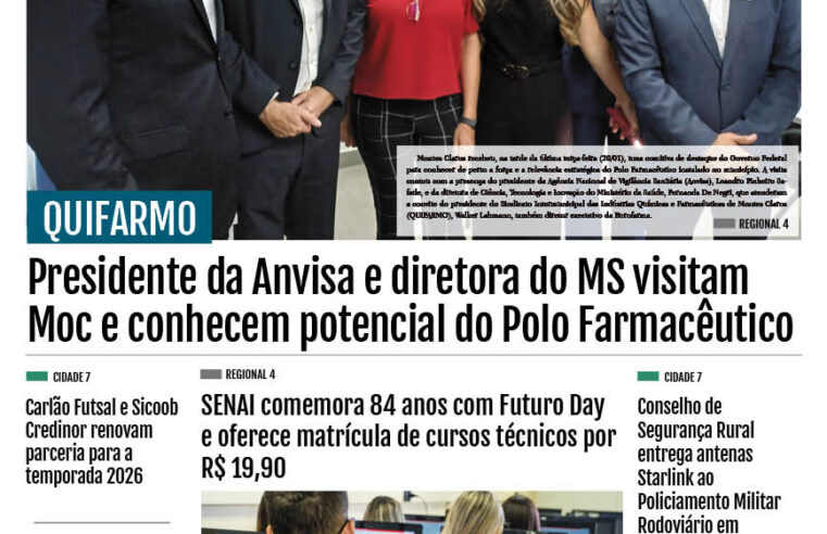 JORNAL DIÁRIO, 22 DE JANEIRO DE 2026 EDIÇÃO