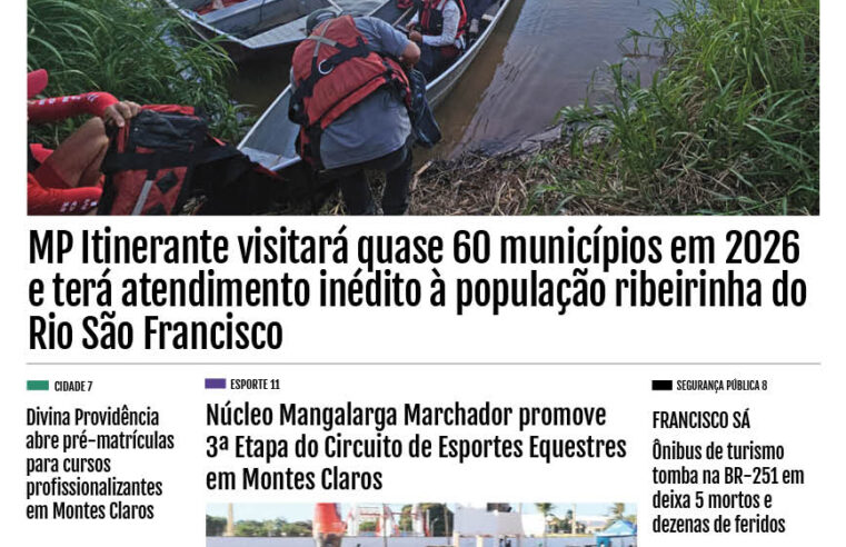 JORNAL DIÁRIO, 23 DE JANEIRO DE 2026 EDIÇÃO