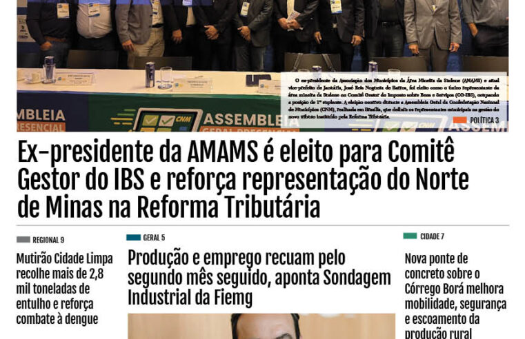 JORNAL DIÁRIO, 29 DE JANEIRO DE 2026 EDIÇÃO