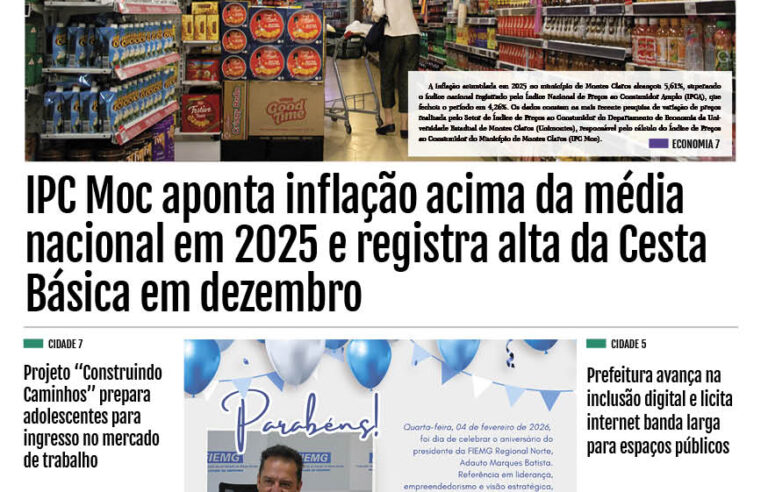 JORNAL DIÁRIO, 6 DE FEVEREIRO DE 2026 EDIÇÃO