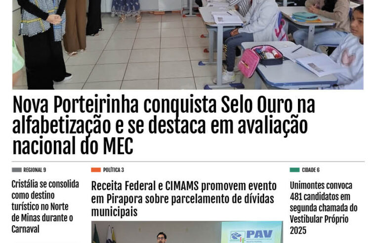 JORNAL DIÁRIO, 11 DE FEVEREIRO DE 2026 EDIÇÃO