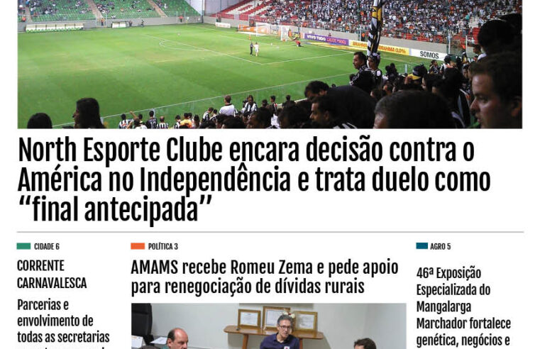 JORNAL DIÁRIO, 14, 15 E 16 DE FEVEREIRO DE 2026 EDIÇÃO