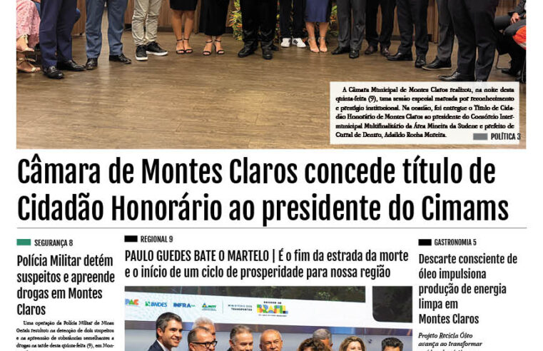 JORNAL DIÁRIO, 11 E 12 DE ABRIL DE 2026 EDIÇÃO