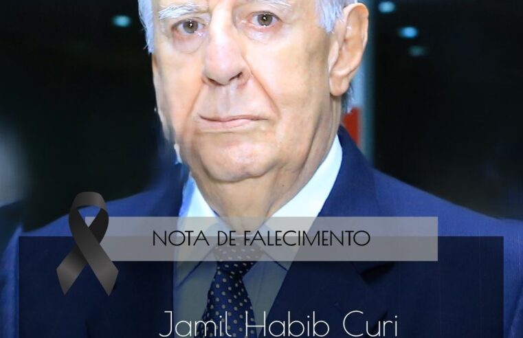 Morre Jamil Habib Curi, referência no setor empresarial e no desenvolvimento de Montes Claros