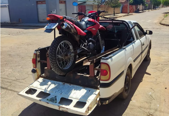 Moto furtada em Rio Pardo de Minas é apreendida em Taiobeiras