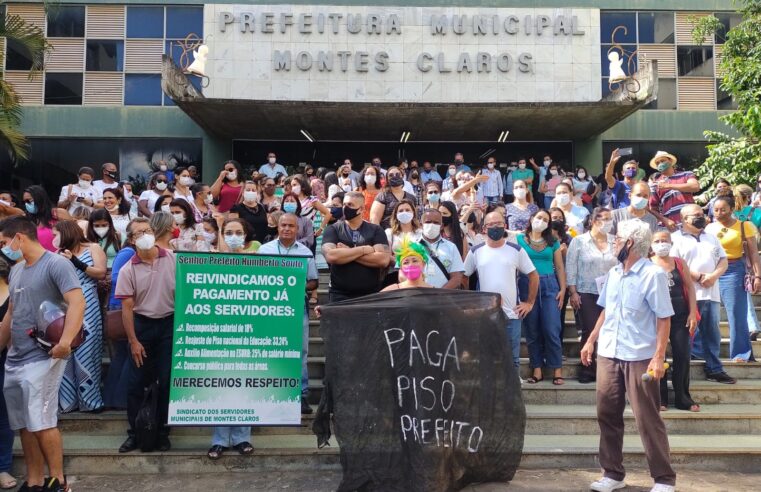 Servidores municipais ameaçam greve em Montes Claros