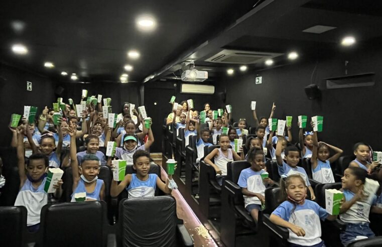 Pirapora promove cinema gratuito para crianças