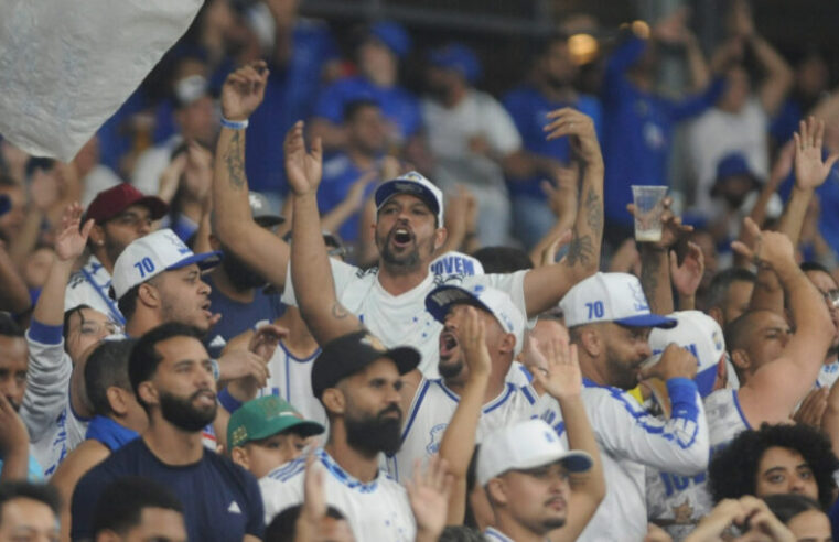 Cruzeiro divulga parcial de ingressos vendidos para clássico com Atlético