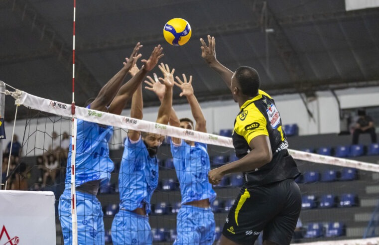 MOC Vôlei perde para o Praia em jogo equilibrado e volta ao Caldeirão contra o Minas