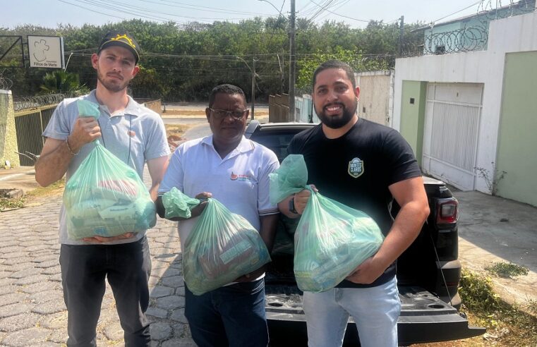 MOC Vôlei faz doação de alimentos em ação conjunta com o Empório Norte de Minas