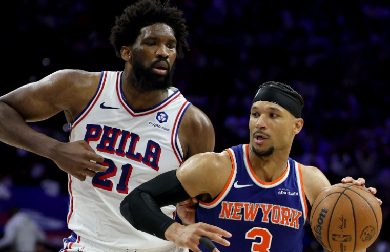 PLAYOFFS DA NBA | Knicks atropelam 76ers, fecham série em 4 a 0 e Josh Hart provoca torcida da Filadélfia