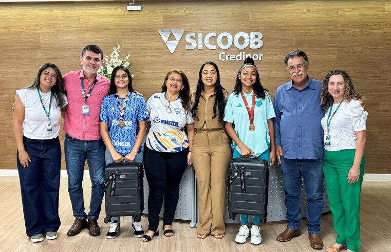 Credinor celebra o Dia de Ação de Graças recebendo atletas do Carlão Futsal e reforçando apoio ao futsal e ao futebol feminino