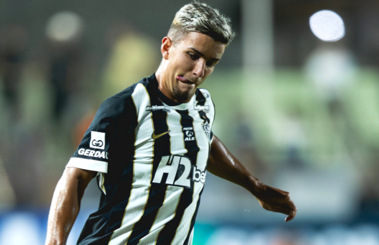 Má notícia para o Atlético: promessa Mateus Iseppe sofre lesão muscular na coxa