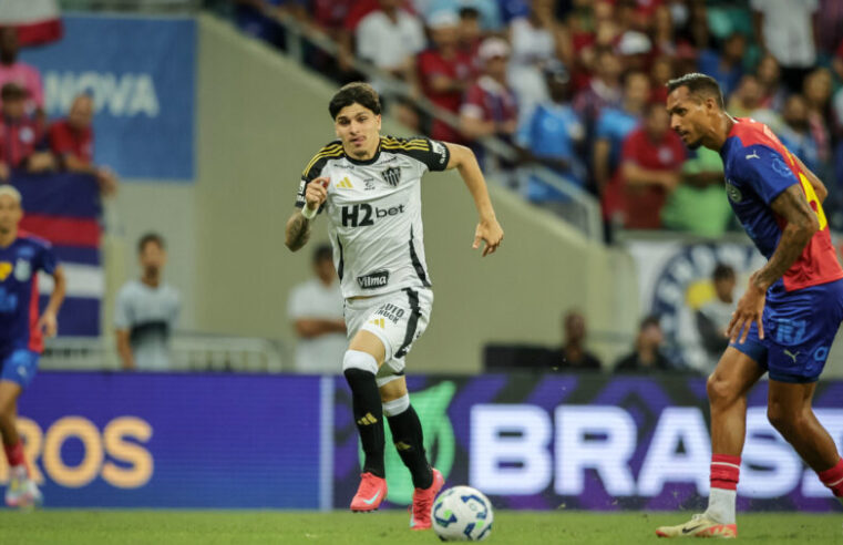 Retorno de Isaac ao Atlético ainda gera expectativa: jovem atacante teve poucas oportunidades em campo