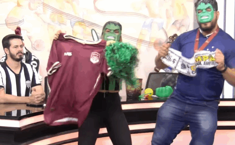 A reação de Fael às provocações após derrota do Atlético