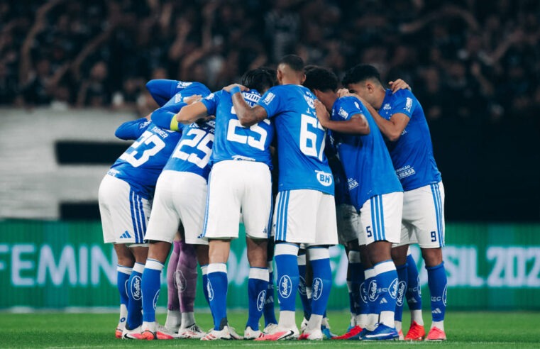 Cruzeiro precisa de mais 12 pontos para ficar perto da Libertadores de 2027