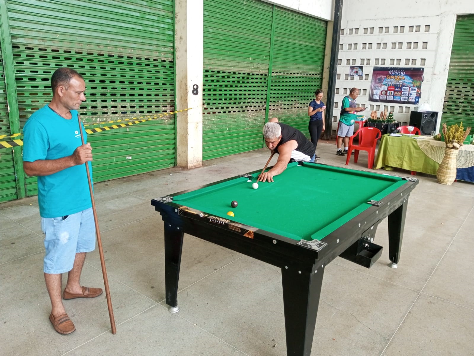 Tacada premiada movimenta Mercado Municipal Christo Raeff e valoriza esporte e tradição em Montes Claros