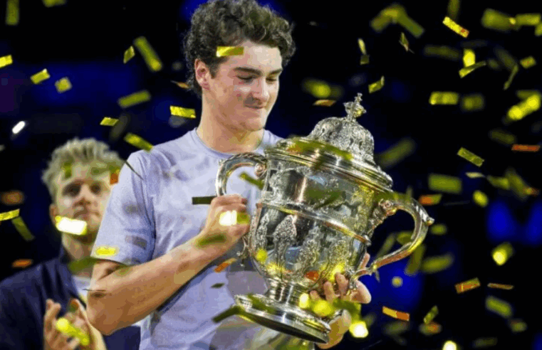 JOÃO FONSECA FAZ HISTÓRIA | Brasileiro iguala feito de Djokovic e Federer ao conquistar o ATP 500 da Basileia