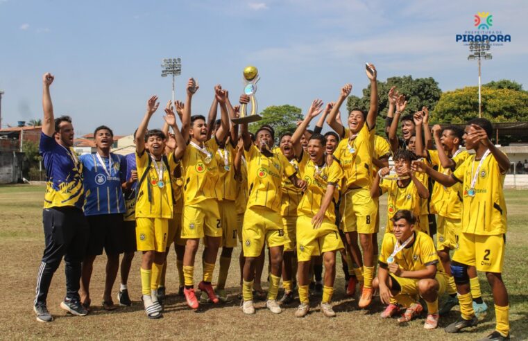 Pirapora encerra 1ª Copa Velho Chico com emoção e consolida protagonismo no futebol de base mineiro