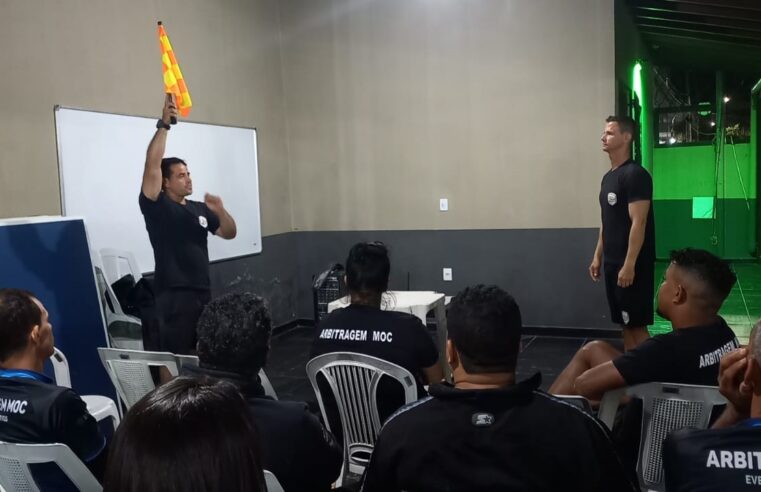 Workshop com árbitros incrementa a preparação para o Campeonato Amador