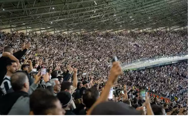 Atlético-MG atinge marca de meio milhão de torcedores no estádio em 2023