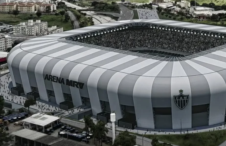 Torcida do Atlético esgota ingressos para estreia da Arena MRV em duelo diante do Santos, pelo Brasileiro