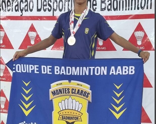 Atleta da AABB de Montes Claros é convocado para a seleção Brasileira de Badminton