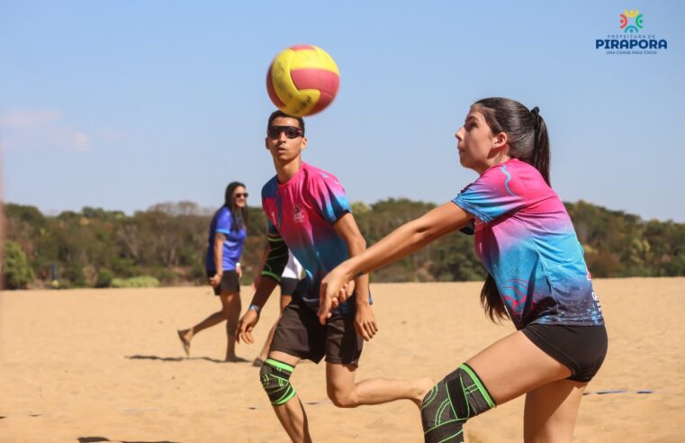 Pirapora realiza com sucesso o 1º Circuito de Vôlei de Areia na Praia do Areião