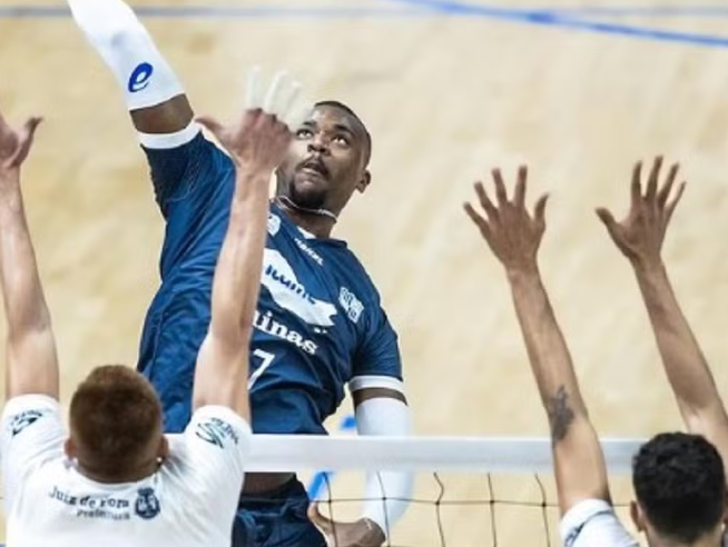 Minas vence JF Vôlei e sustenta liderança do Campeonato Mineiro