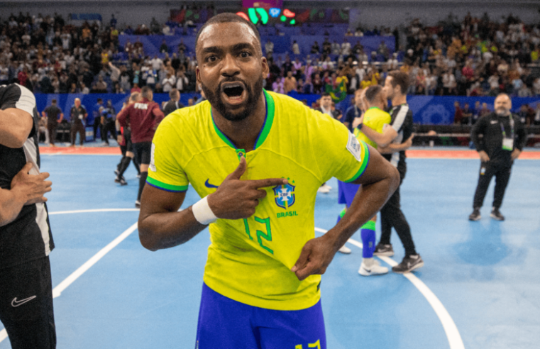 Mundial de Futsal: Brasil atualiza escudo após conquista do hexa