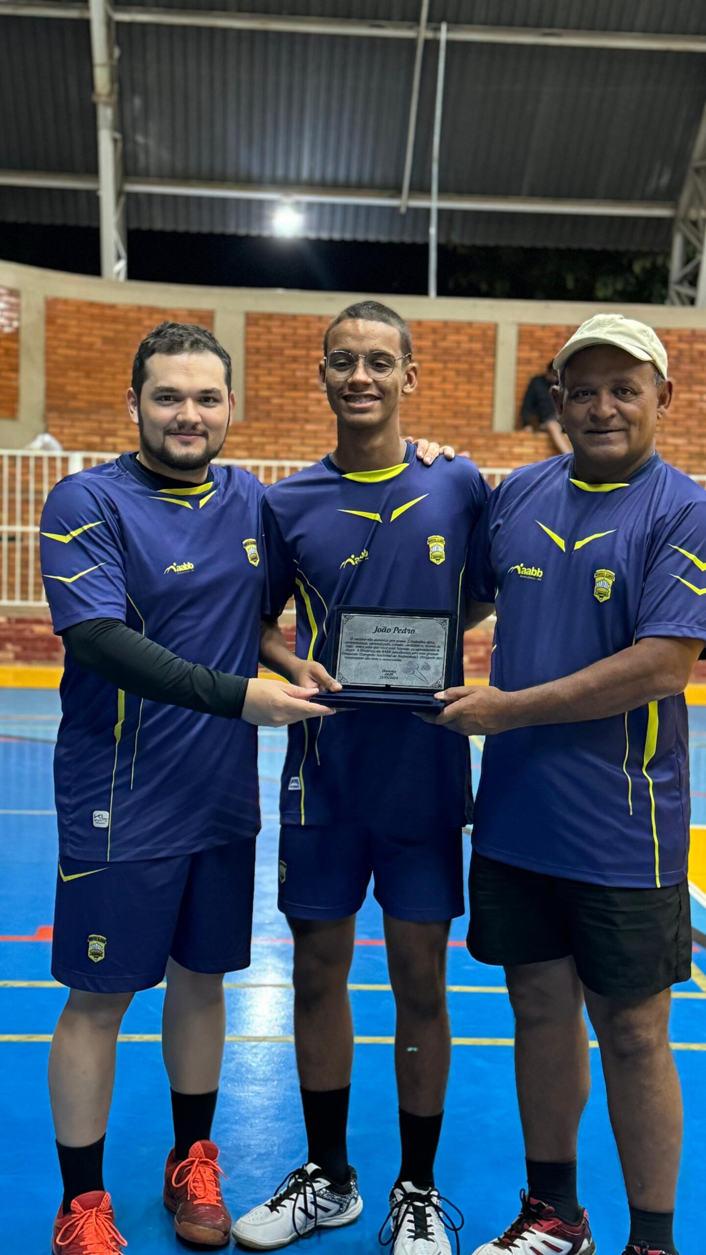 A AABB Montes Claros tem o campeão nacional de Badminton