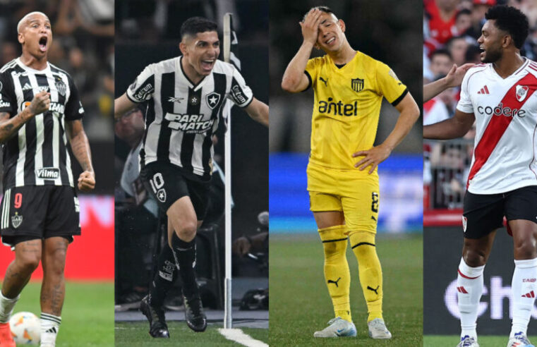 LIBERTADORES | Atlético, Botafogo, Peñarol e River: UFMG aponta probabilidade de finais da Libertadores