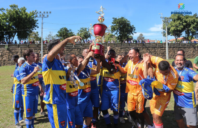 Campeonato Regional Quarentão de Pirapora foi encerrado com “arquibancais” lotada