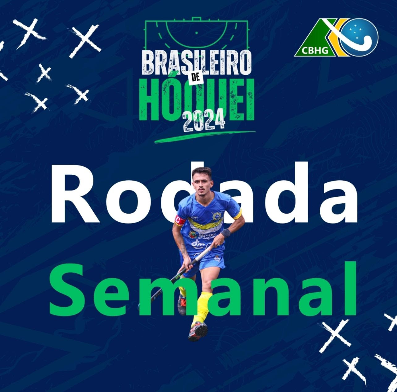 Rodada semanal masculina do Campeonato Brasileiro de Hóquei acontecerá nos 25 e 26 de maio