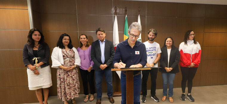 Governo de Minas sanciona lei e amplia bolsa de incentivo para atletas e treinadores surdos
