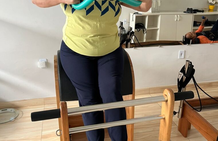 Hoje o papo no Pilates era sobre cuidar