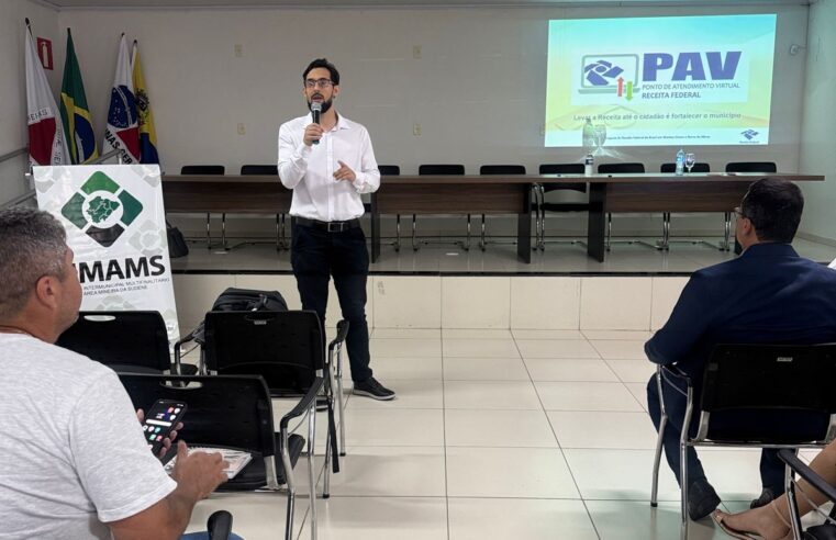 Receita Federal e CIMAMS promovem evento em Pirapora sobre parcelamento de dívidas municipais