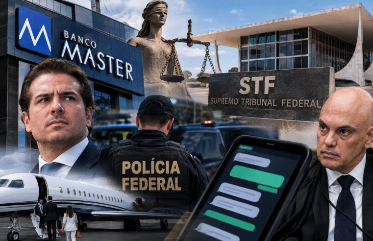 Caso Banco Master chega ao STF e amplia crise envolvendo sistema financeiro, autoridades e política