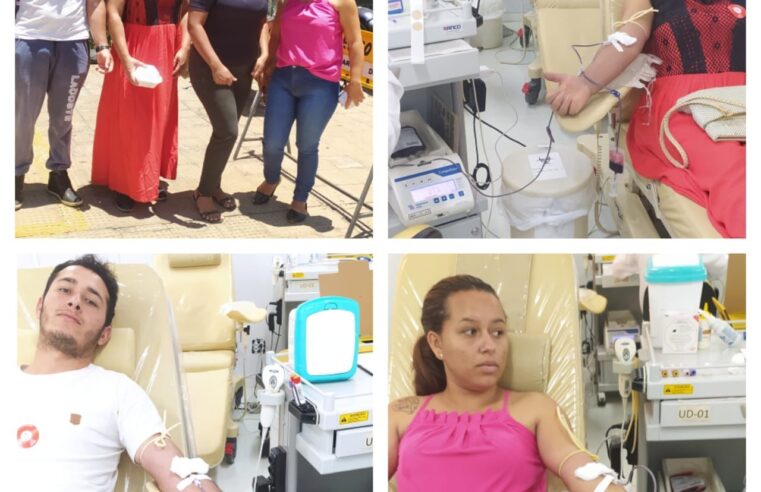 Aumenta número de doadores de sangue de Mirabela para o Hemocentro Regional
