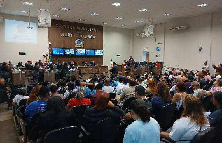 Câmara de Montes Claros aprova atualização do piso salarial e autoriza repasses a entidades sociais