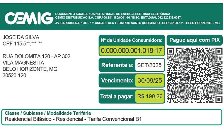 Contas de luz terão novo número de identificação a partir de 2026