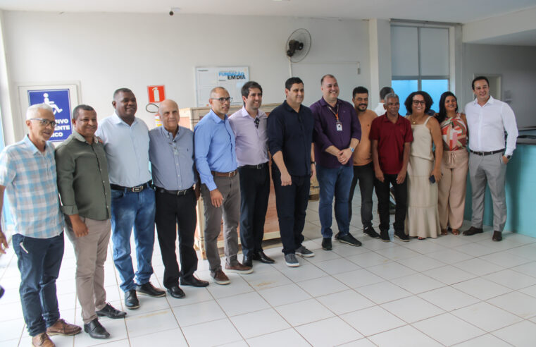 Secretário de Estado de Saúde de Minas Gerais, Fábio Baccheretti, visita Fundação Dr. Moisés Magalhães Freire